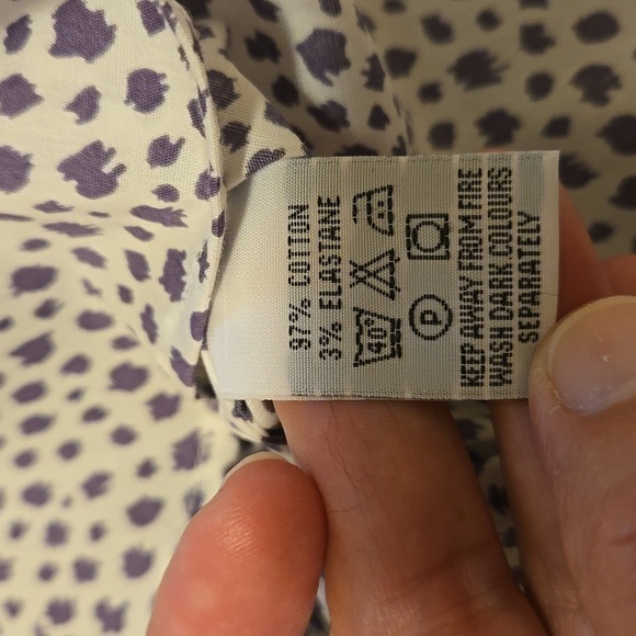 Schoffel blouse, bundle of two,blue and purple,Size 14,used,excellent condition - Picture 8 of 8